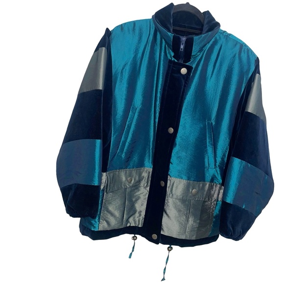 London Fog Other - Vintage London Fog Essential 3M Reflective Zip Jacket Size XS Reg